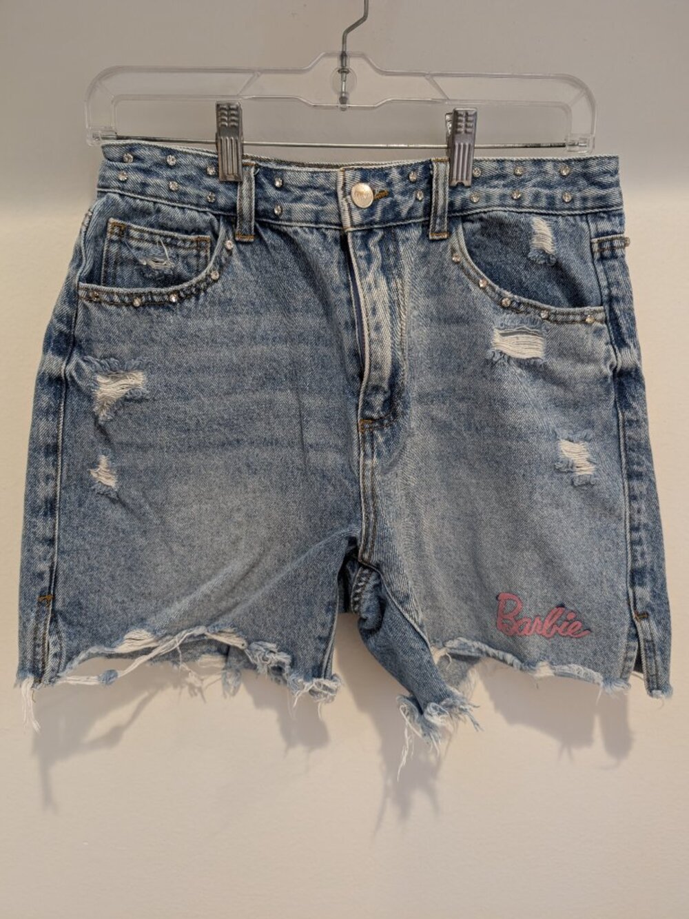 Forever 21 Barbie Bling Shorts. Size Large